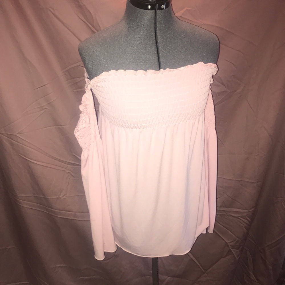 Renaissance style off shoulder blouse